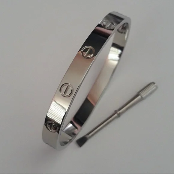 NEW Generic Love Bangle Bracelet with Screwdriver in Silver